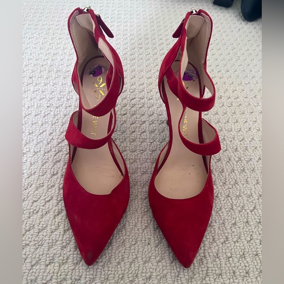 Nine West Shoes - Nine West Red Heels